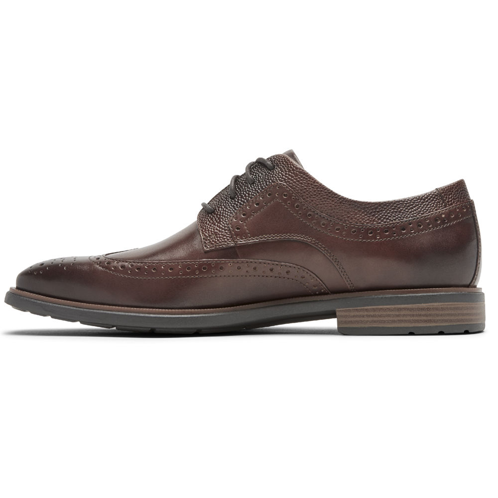 Rockport Snøre Sko Herre Brune - Farrow Wingtip - YXHT72963